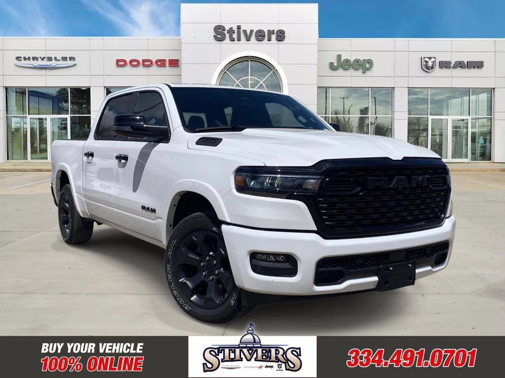 2026 Bright White Clearcoat Ram 1500 Big Horn/Lone Star 4X4 Truck