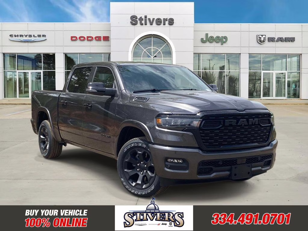 2026 Granite Crystal Metallic Clearcoat Ram 1500 Big Horn/Lone Star 4X4 Truck