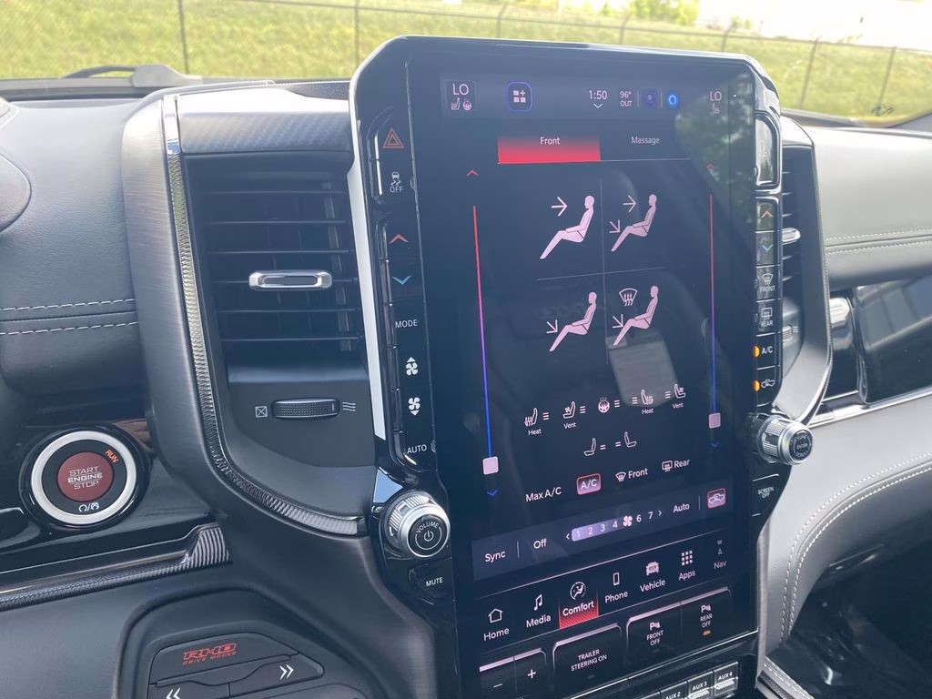 2026 Diamond Black Crystal Pearlcoat Ram 1500 RHO 4X4 Truck