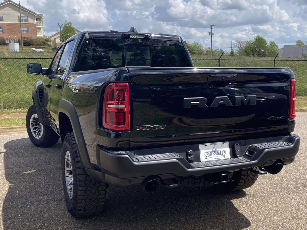 2026 Diamond Black Crystal Pearlcoat Ram 1500 RHO 4X4 Truck