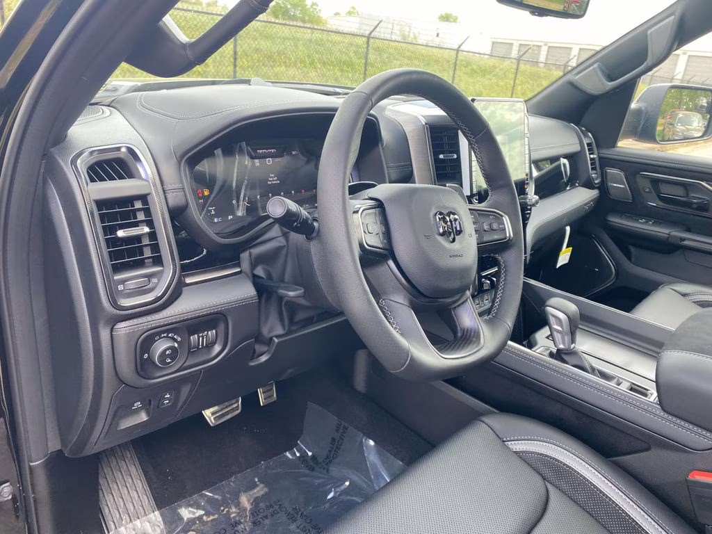 2026 Diamond Black Crystal Pearlcoat Ram 1500 RHO 4X4 Truck