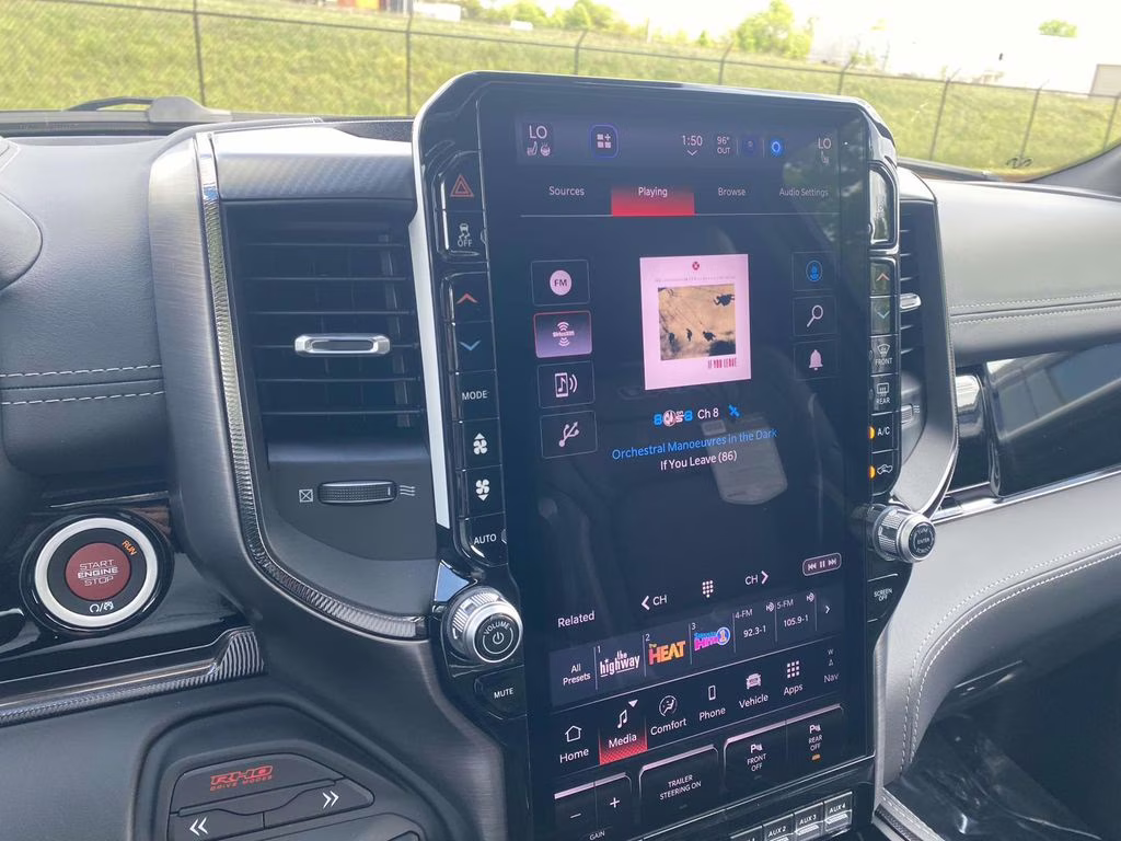 2026 Diamond Black Crystal Pearlcoat Ram 1500 RHO 4X4 Truck