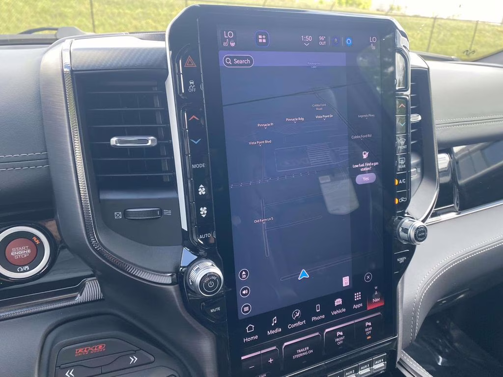 2026 Diamond Black Crystal Pearlcoat Ram 1500 RHO 4X4 Truck