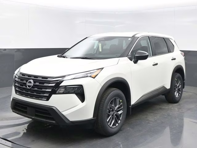 2026 Glacier White Nissan Rogue S FWD SUV