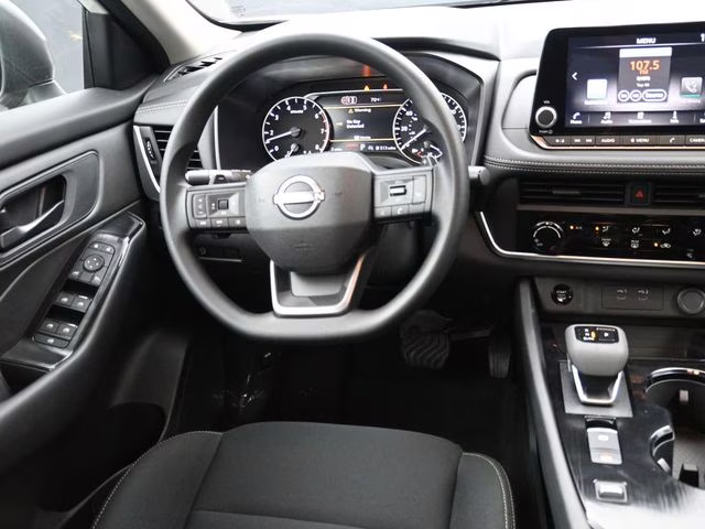 2026 Glacier White Nissan Rogue S FWD SUV