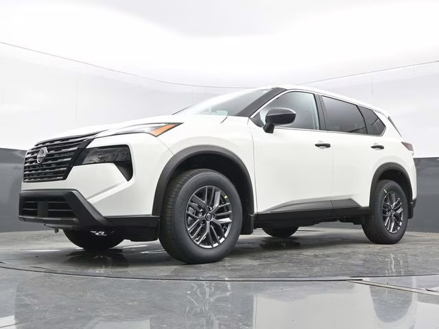 2026 Glacier White Nissan Rogue S FWD SUV