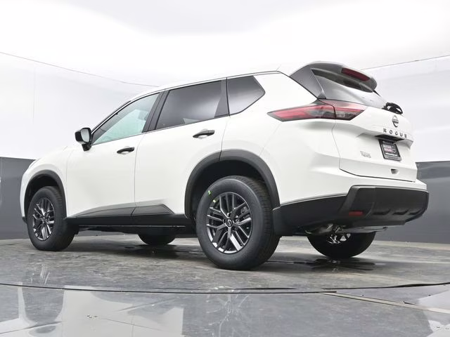 2026 Glacier White Nissan Rogue S FWD SUV