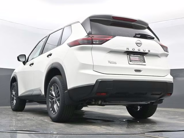 2026 Glacier White Nissan Rogue S FWD SUV