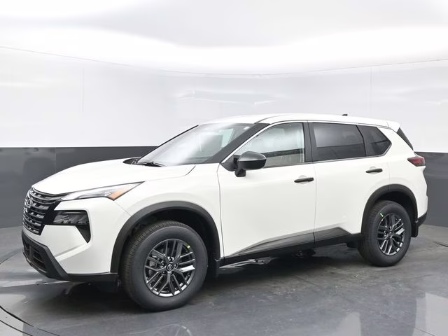 2026 Glacier White Nissan Rogue S FWD SUV