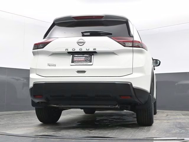 2026 Glacier White Nissan Rogue S FWD SUV