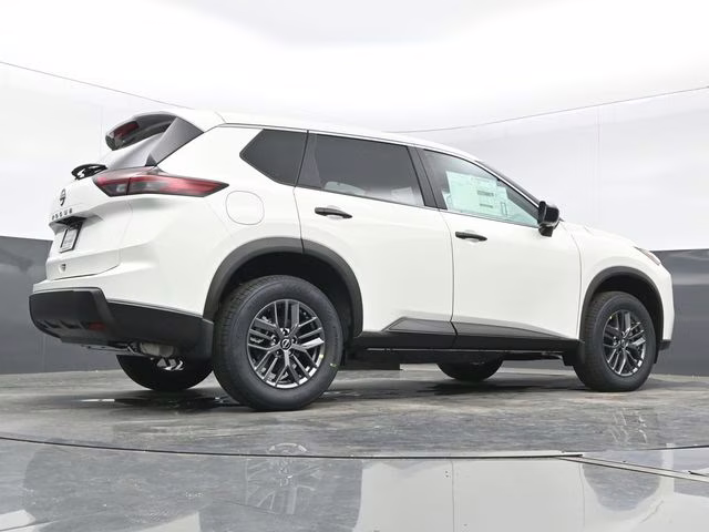 2026 Glacier White Nissan Rogue S FWD SUV