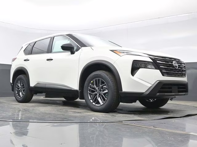 2026 Glacier White Nissan Rogue S FWD SUV
