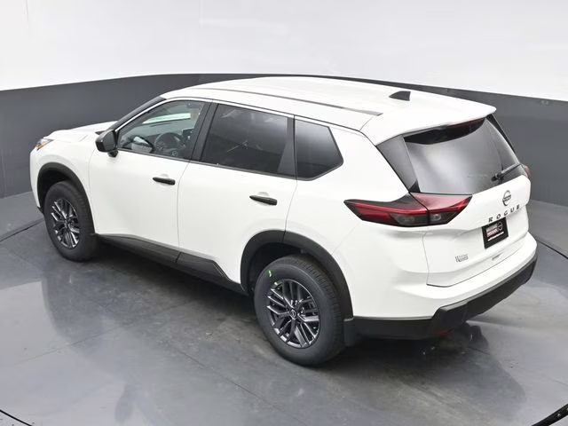 2026 Glacier White Nissan Rogue S FWD SUV