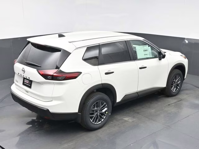 2026 Glacier White Nissan Rogue S FWD SUV