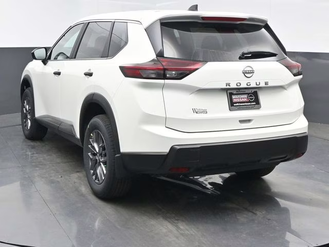 2026 Glacier White Nissan Rogue S FWD SUV
