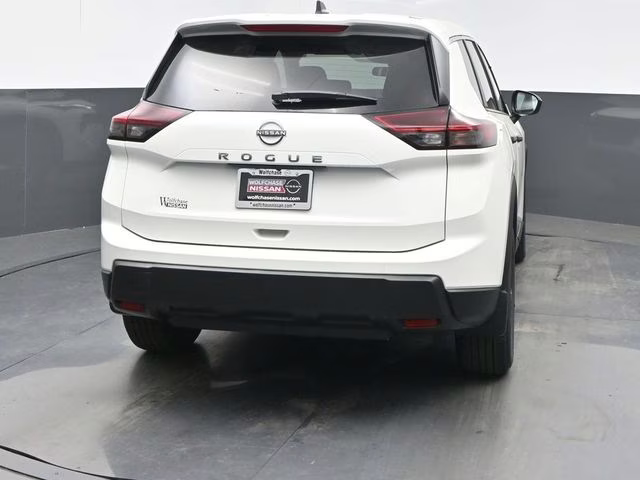 2026 Glacier White Nissan Rogue S FWD SUV
