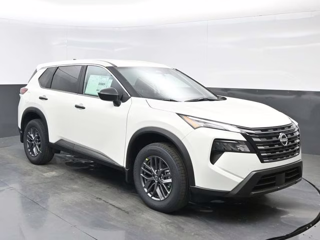2026 Glacier White Nissan Rogue S FWD SUV