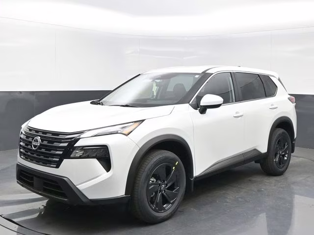 2026 Everest White Pearl Tricoat Nissan Rogue SV AWD SUV
