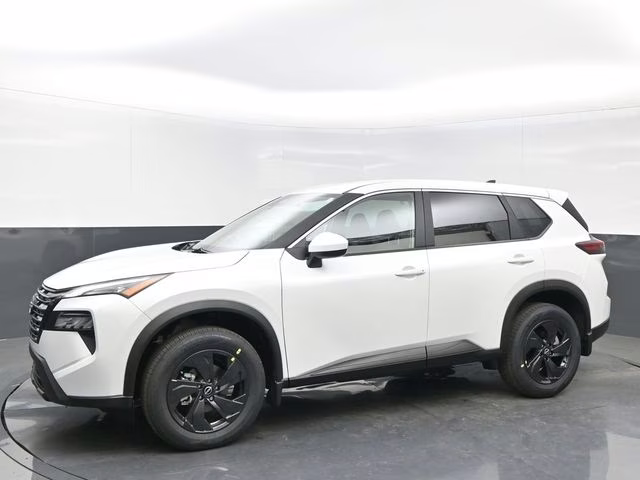 2026 Everest White Pearl Tricoat Nissan Rogue SV AWD SUV