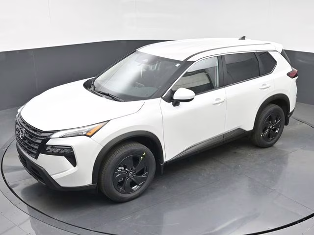 2026 Everest White Pearl Tricoat Nissan Rogue SV AWD SUV