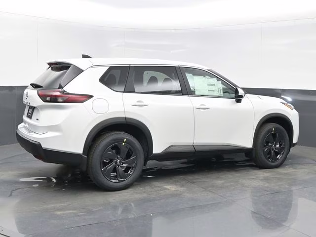 2026 Everest White Pearl Tricoat Nissan Rogue SV AWD SUV