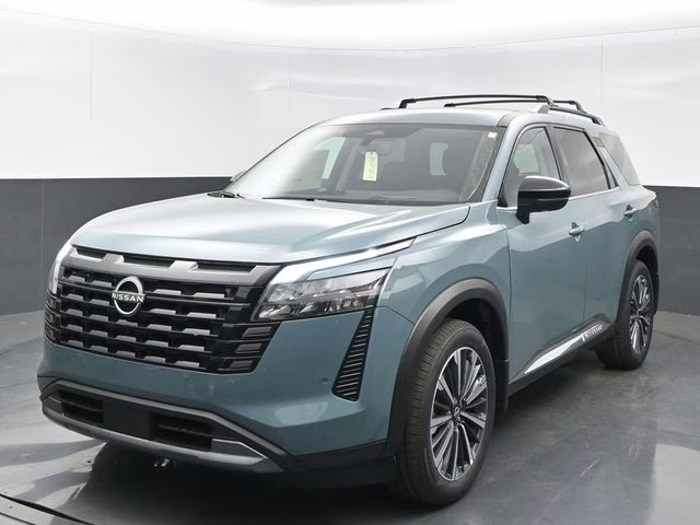 2026 Baltic Teal Nissan Pathfinder Platinum FWD SUV