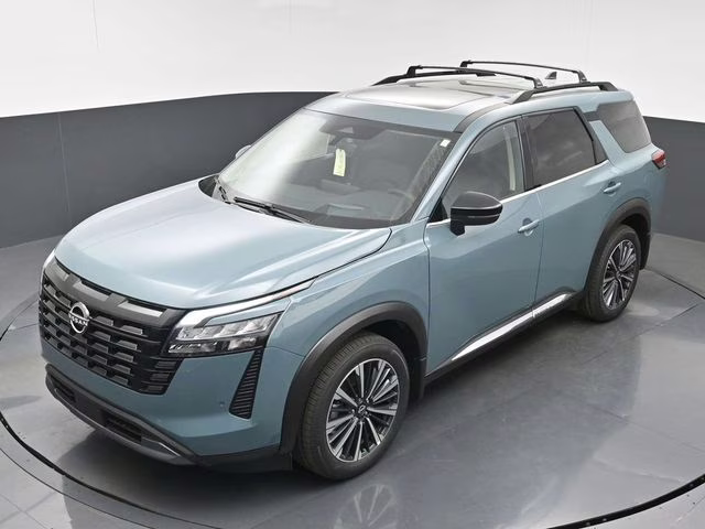 2026 Baltic Teal Nissan Pathfinder Platinum FWD SUV