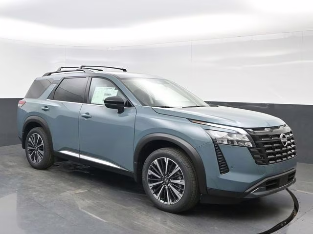 2026 Baltic Teal Nissan Pathfinder Platinum FWD SUV
