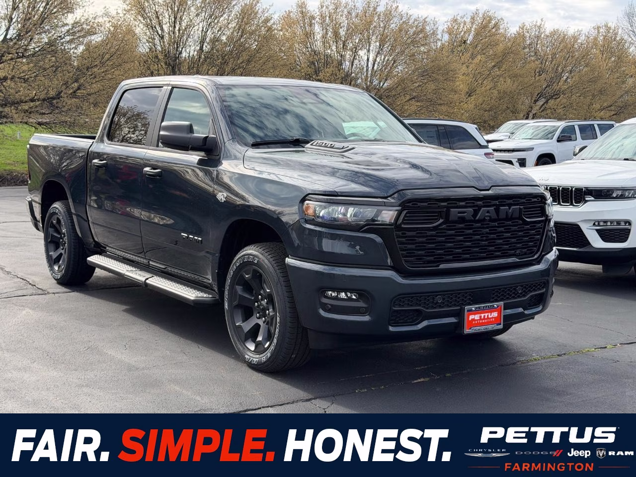 2026 Forged Blue Metallic Ram 1500 Express 4X4 Truck
