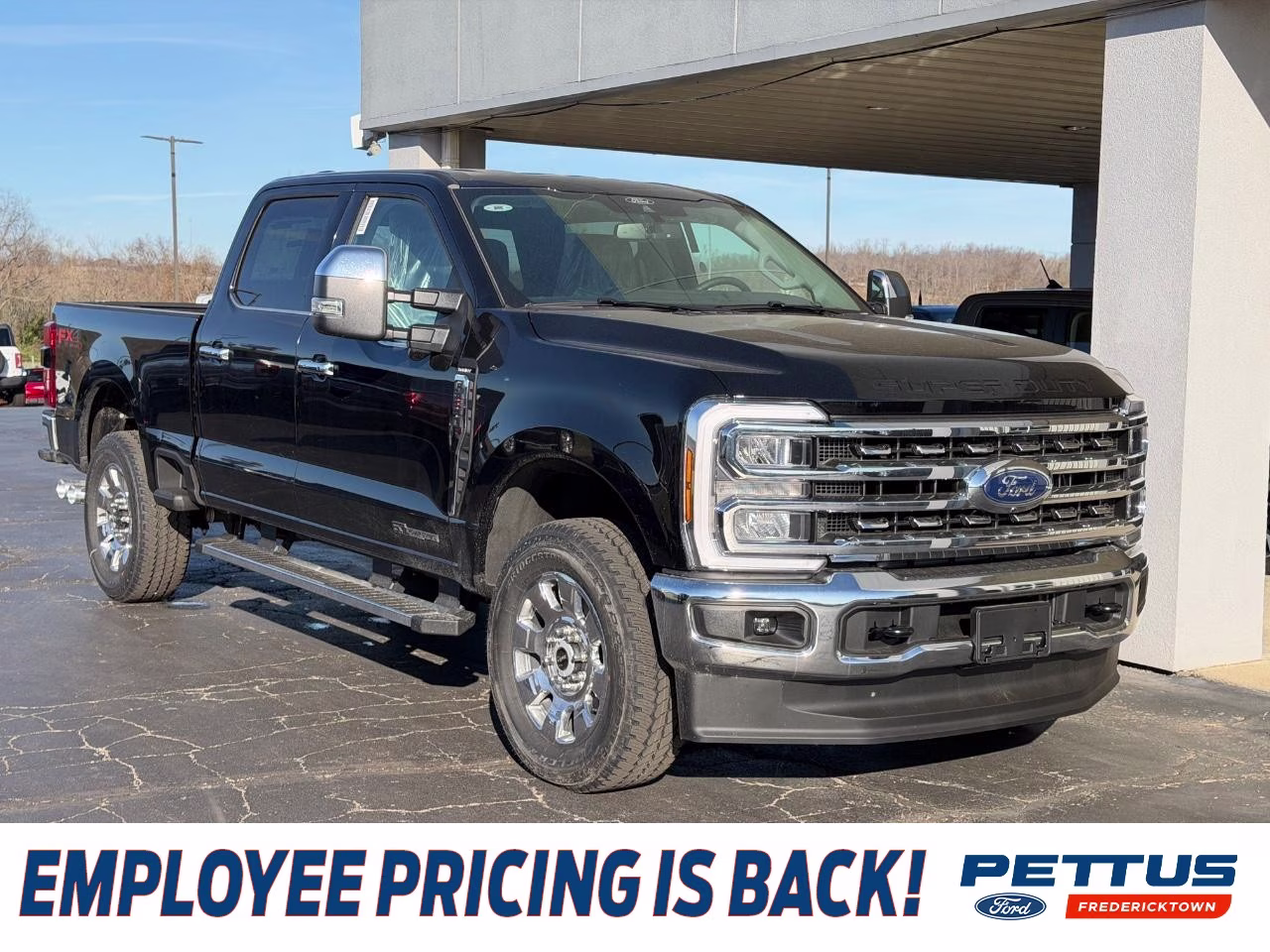 2026 Agate Black Metallic Ford Super Duty F-250 SRW Lariat 4X4 Truck