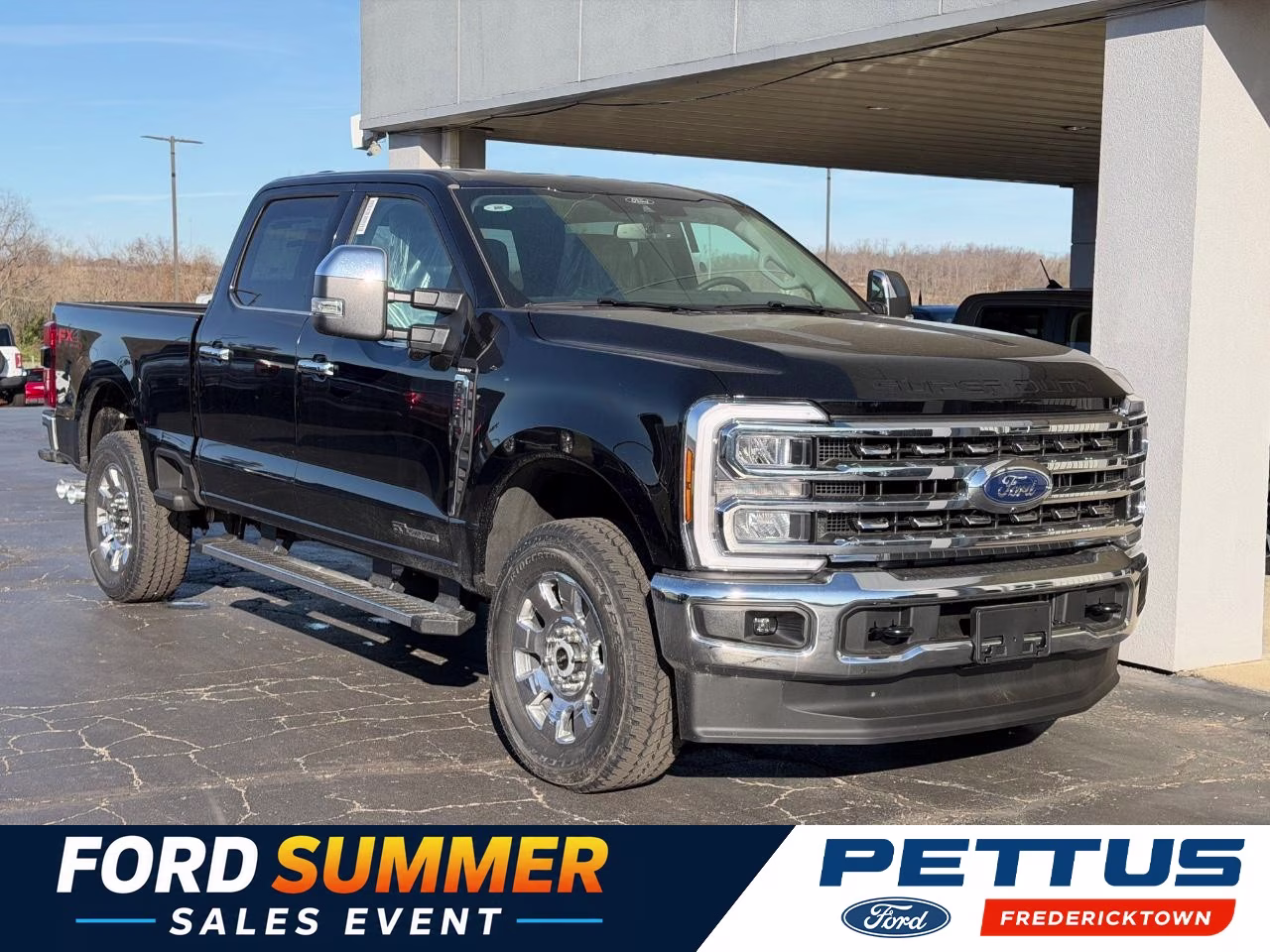 2026 Agate Black Metallic Ford Super Duty F-250 SRW Lariat 4X4 Truck