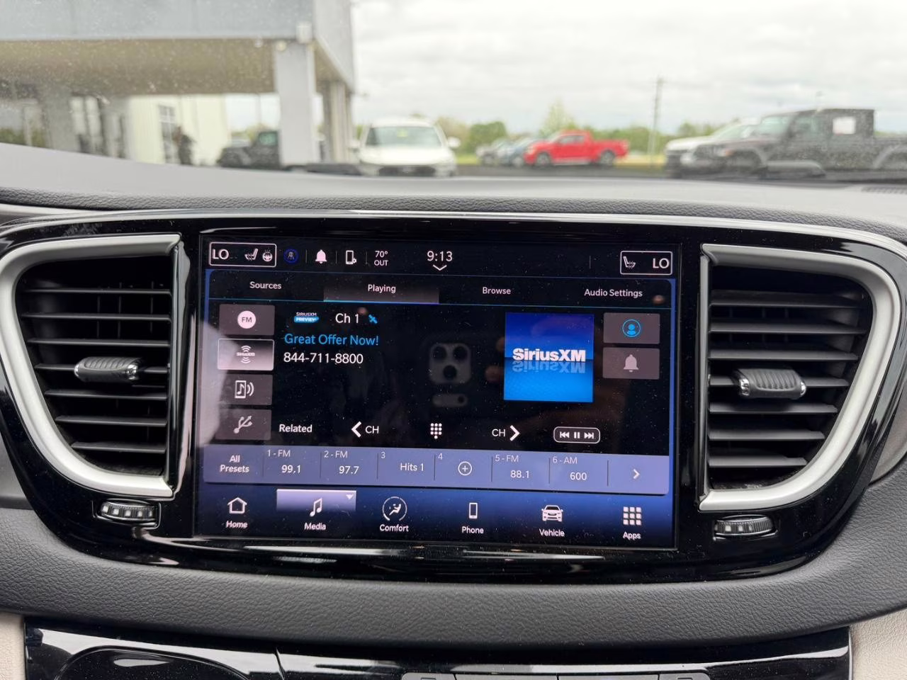 2024 Fathom Blue Pearlcoat Chrysler Pacifica Touring L FWD Van