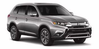 2020 SILVER Mitsubishi Outlander ES 4X4 SUV
