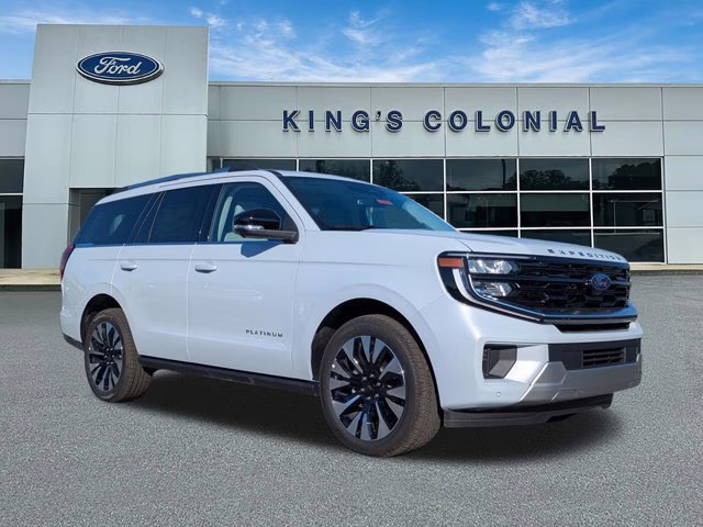 2026 Space Silver Metallic Ford Expedition Platinum 4X4 SUV