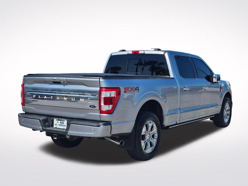 2022 Silver Metallic Ford F-150 Platinum 4X4 Truck