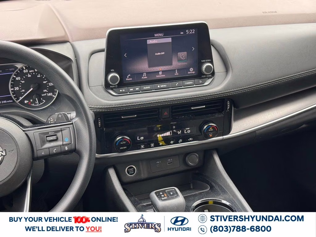 2023 Super Black Nissan Rogue SV FWD SUV