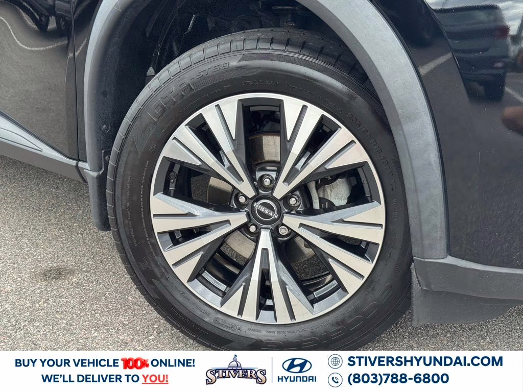 2023 Super Black Nissan Rogue SV FWD SUV