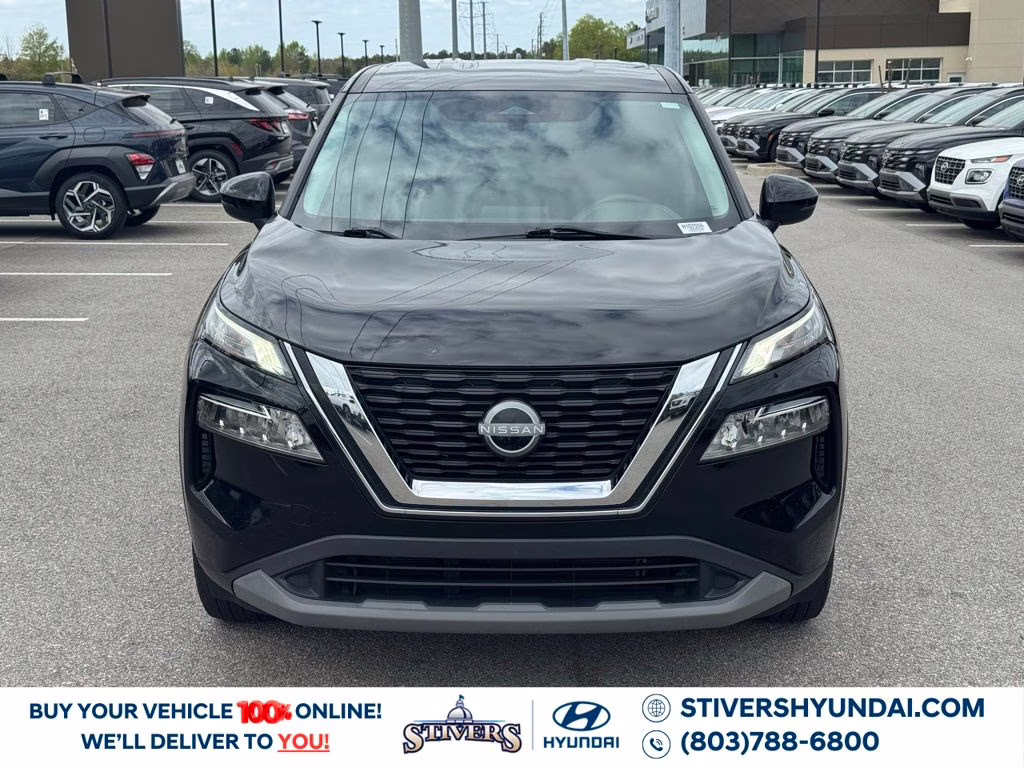 2023 Super Black Nissan Rogue SV FWD SUV