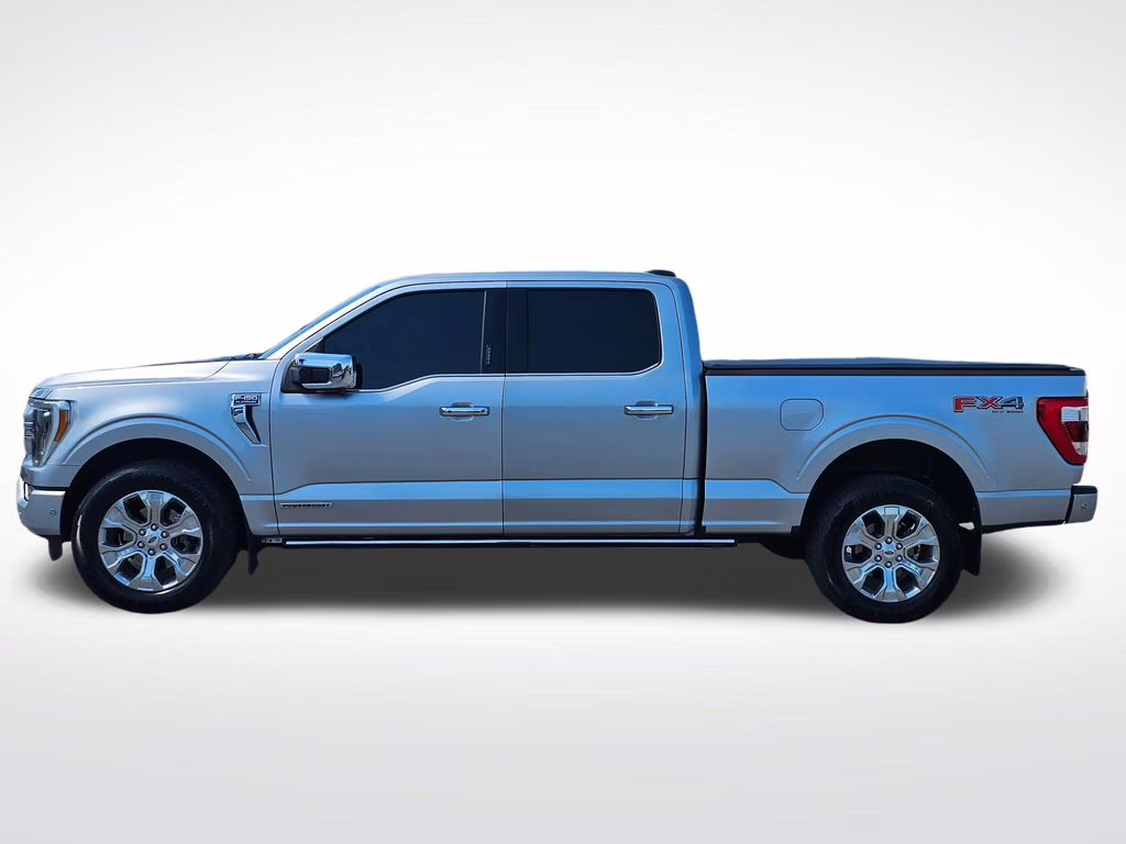 2022 Silver Metallic Ford F-150 Platinum 4X4 Truck
