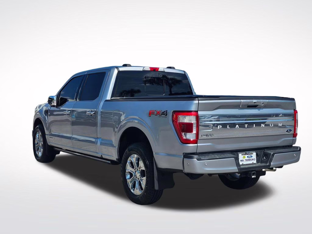 2022 Silver Metallic Ford F-150 Platinum 4X4 Truck