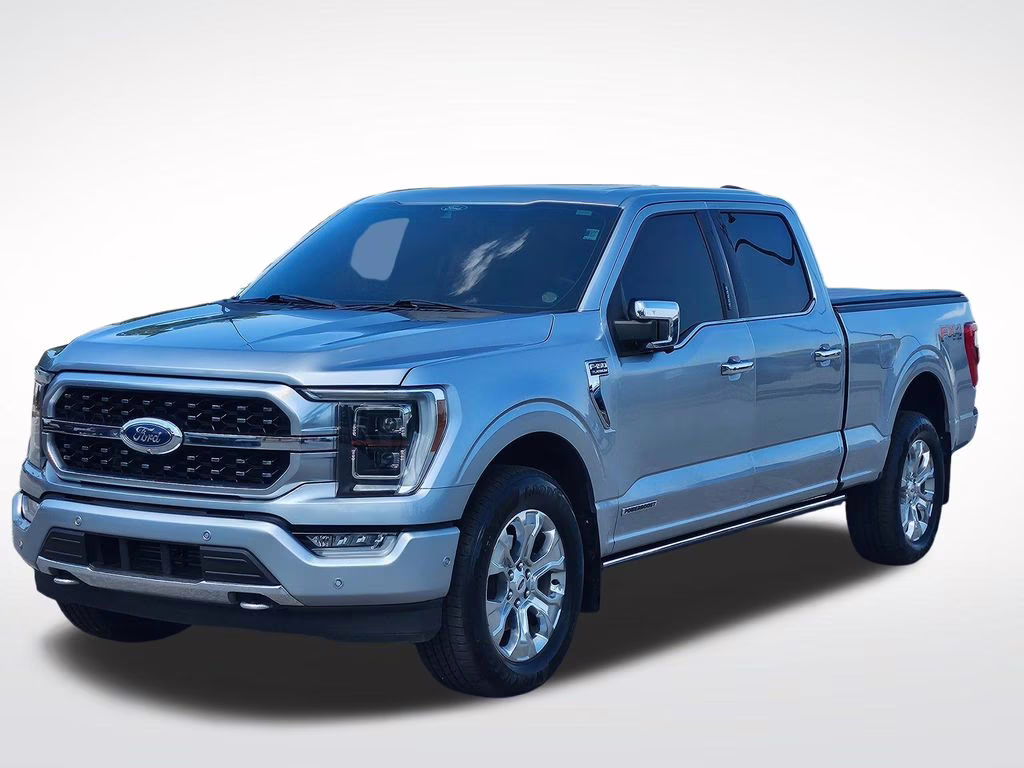 2022 Silver Metallic Ford F-150 Platinum 4X4 Truck