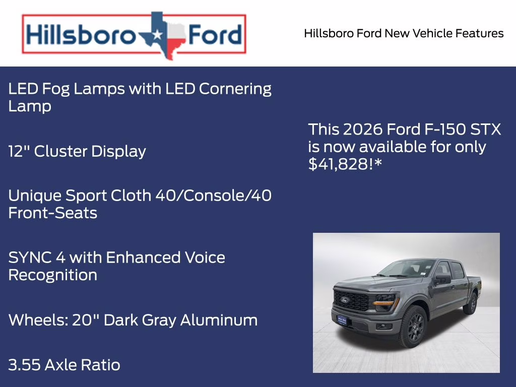 2026 Carbonized Gray Metallic Ford F-150 STX RWD Truck