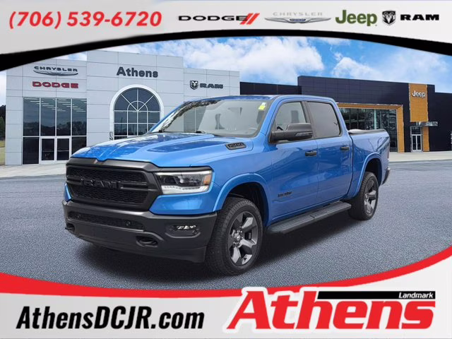 2023 Hydro Blue Pearlcoat Ram 1500 Big Horn 4X4 Truck