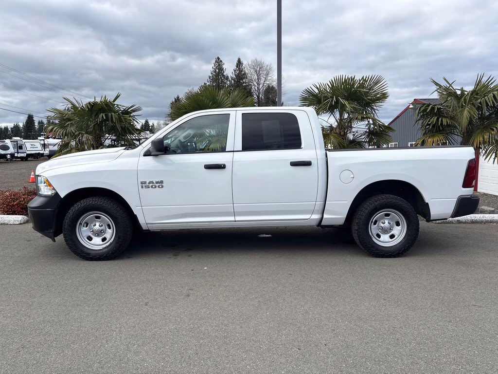 2014 Bright White Clearcoat Ram 1500 Tradesman 4X4 Truck