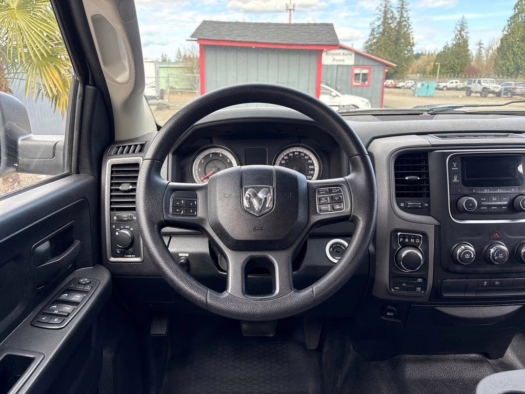 2014 Bright White Clearcoat Ram 1500 Tradesman 4X4 Truck