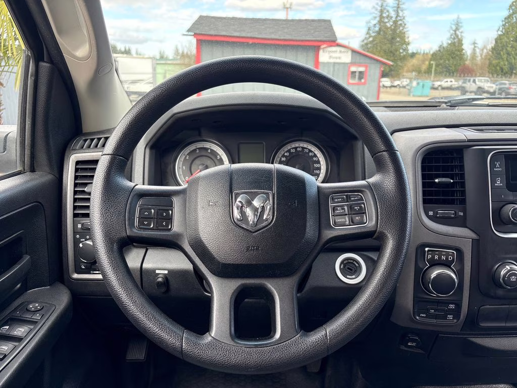 2014 Bright White Clearcoat Ram 1500 Tradesman 4X4 Truck