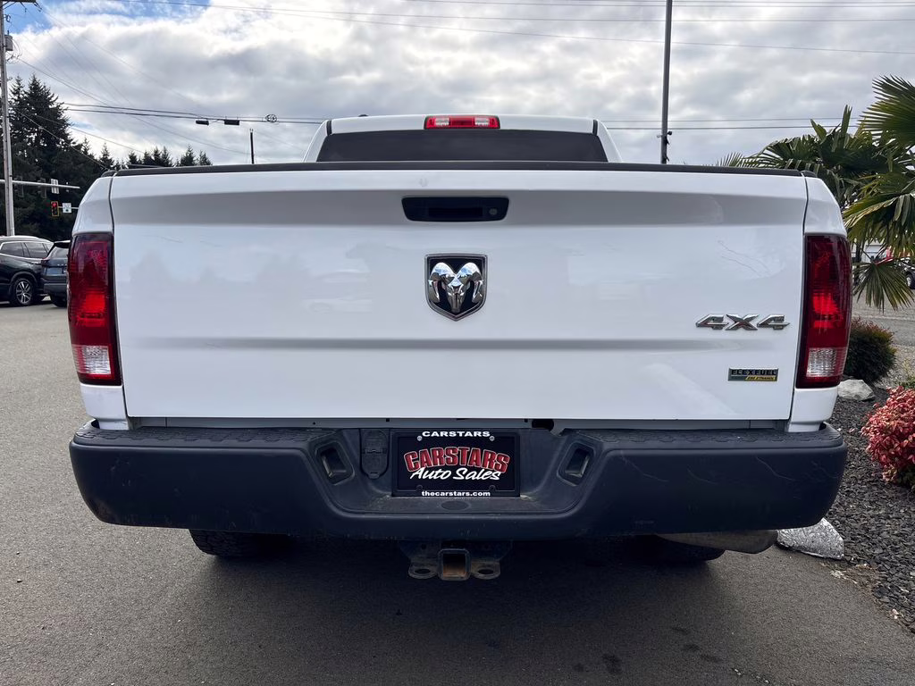 2014 Bright White Clearcoat Ram 1500 Tradesman 4X4 Truck