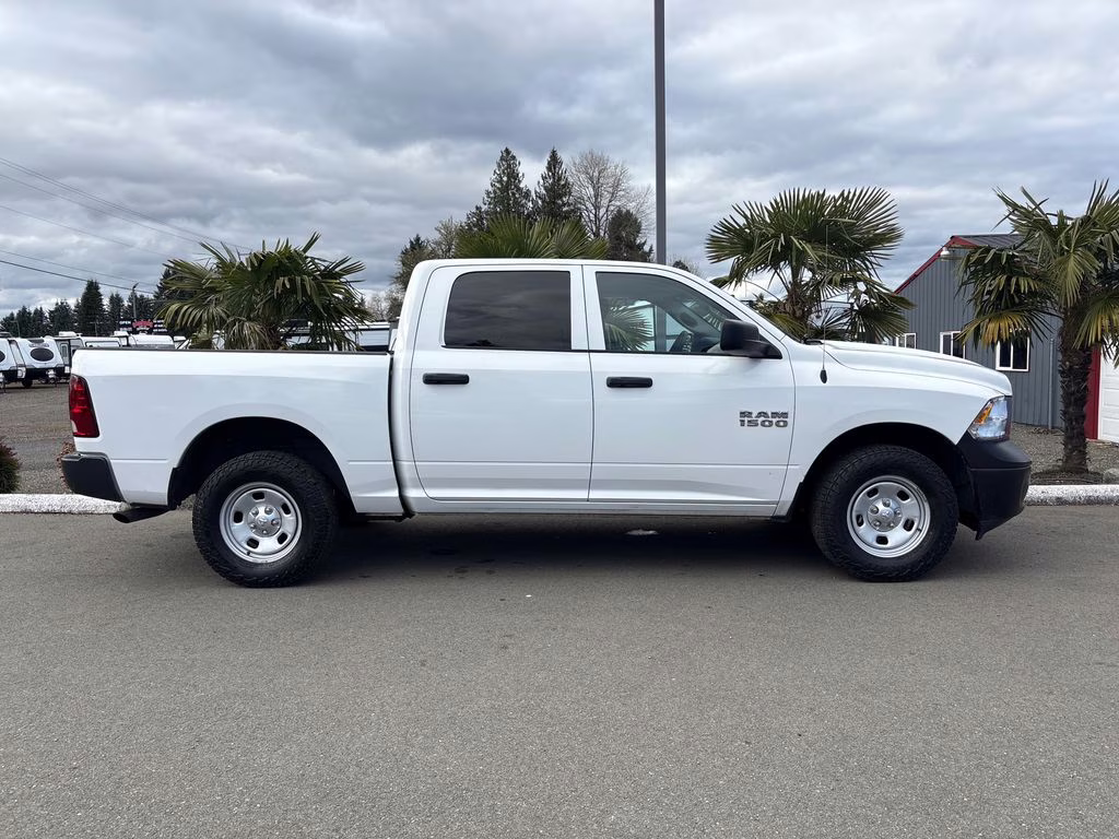 2014 Bright White Clearcoat Ram 1500 Tradesman 4X4 Truck