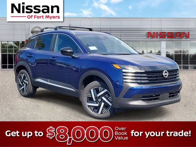 2026 Deep Blue Pearl Nissan Kicks SV FWD SUV