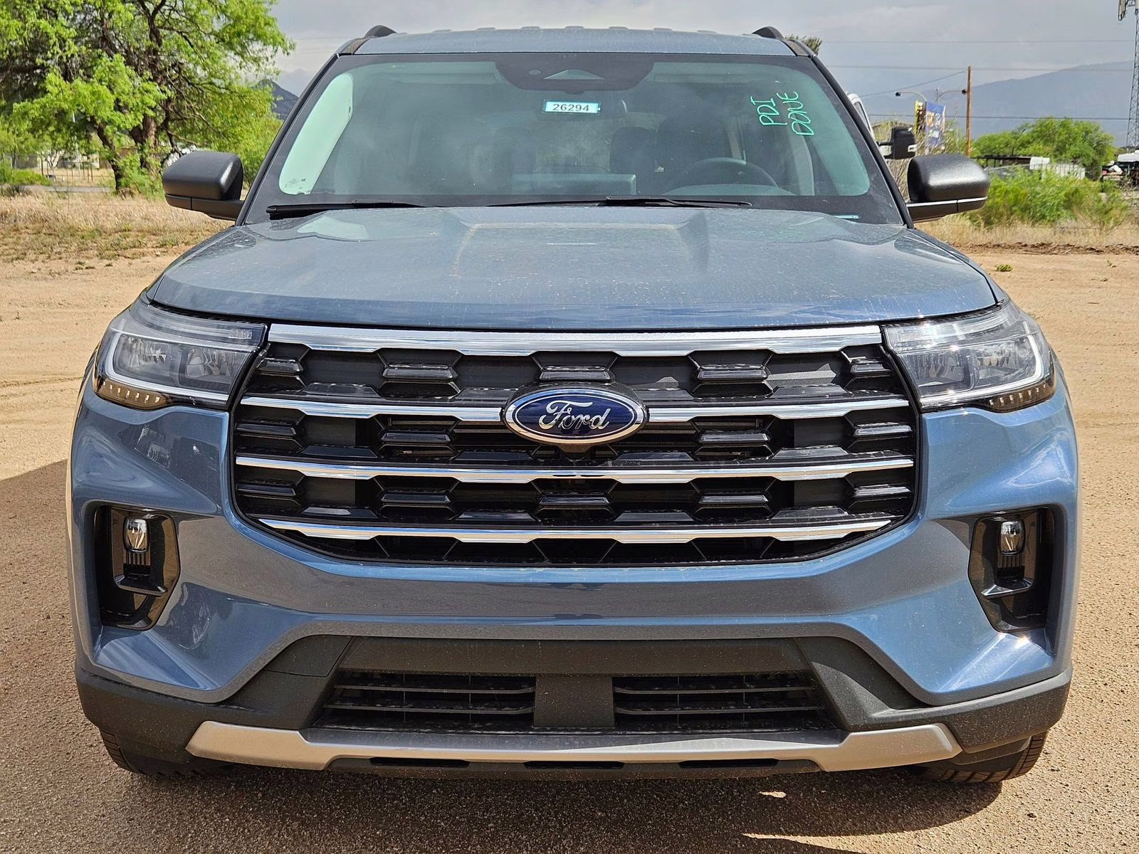 2026 Vapor Blue Ford Explorer Active 4X4 SUV